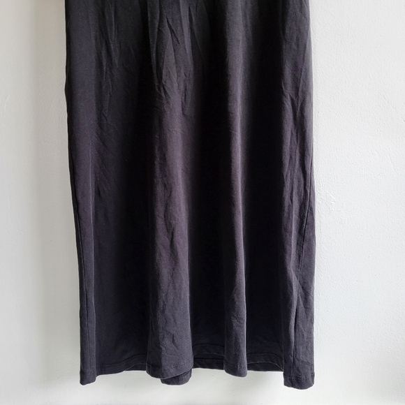 New ATM ANTHONY THOMAS MELILLO Slip On Cotton-Jersey Black T-Shirt Dress NWT XS - Picture 11 of 14